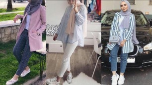 'احدث تنسيقات ربيع و صيف 2019 fashion hijab'