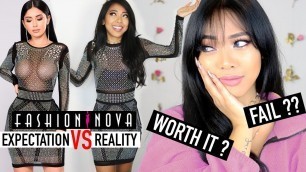 'FIRST IMPRESSIONS HAUL: FASHION NOVA For Non-Curvy Girls?! | FASHION | Nava Rose'