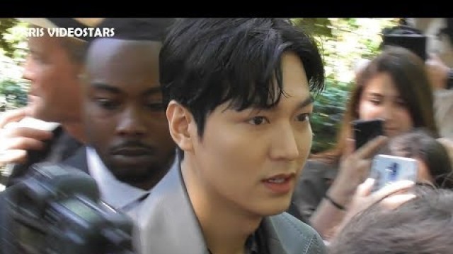 'VIDEO Lee Min-ho 이민호 attends Paris Fashion Week 21 june 2019 show Berluti / juin'