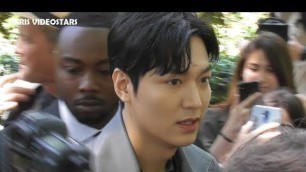 'VIDEO Lee Min-ho 이민호 attends Paris Fashion Week 21 june 2019 show Berluti / juin'