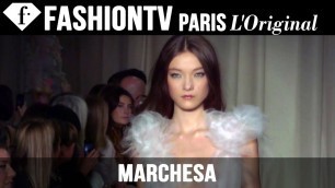 'Marchesa Spring/Summer 2015 ft Anna Wintour, Rita Ora | London Fashion Week LFW | FashionTV'