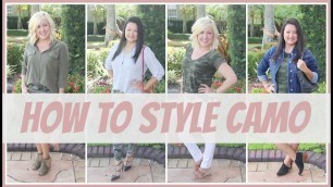 'How to Style Camo for Women over 40 | How Mature Women Wear Camo Prints'