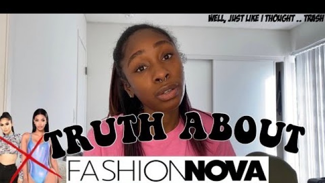 'WORKING AT FASHION NOVA | TRUTH ABOUT FASHION NOVA'