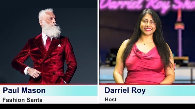 'The Darriel Roy Show - Fashion Santa, Paul Mason#thedarrielroyshow #fashionsanta #christmas'