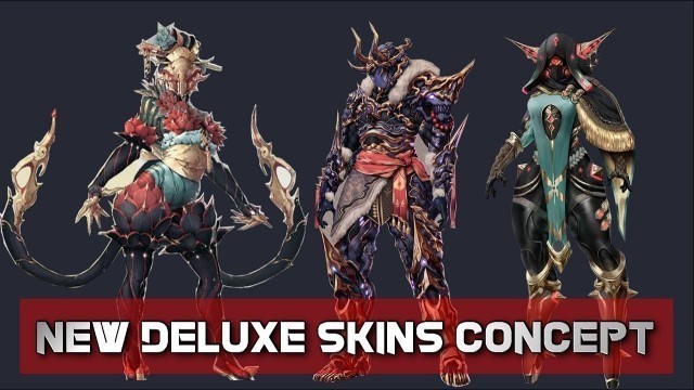 'WARFRAME DELUXE SKIN: IVARA, KHORA & EXCALIBUR 2019 [CONCEPT]'