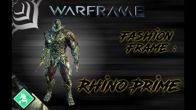 'Warframe : Fashion Frame Rhino P'