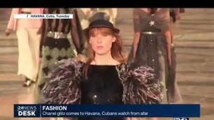 'Chanel first fashion show in Cuba in over 50 yrs 20160504'