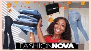 'Fashion Nova Jeans Haul | Try-on | Size 3 & 5'