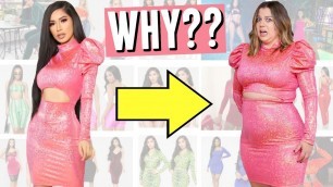 'I Styled the Ugliest Fashion Nova Clothes for a Week'