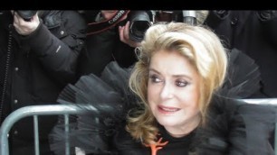 'Catherine Deneuve @ Paris Fashion Week 23 janvier 2019 défilé Jean Paul Gaultier Haute Couture'