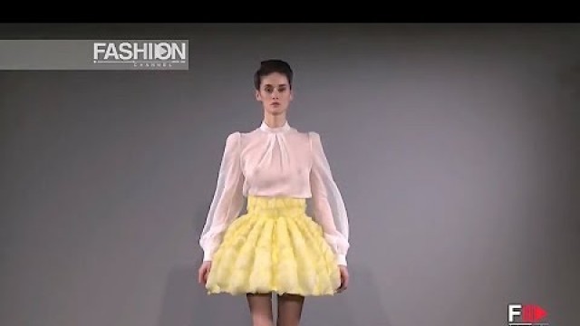 'CLARISSE HIEIRAIX Haute Couture Spring 2014 Paris - Fashion Channel'