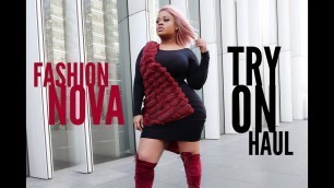 'Plus Size | Fashion Nova Curve Try On Haul | Edee Beau'