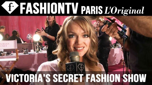 'Victoria\'s Secret Fashion Show 2013 2014 BACKSTAGE (2) ft Lindsey Ellingson | FashionTV'