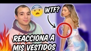 'MI NOVIO REACCIONA a MIS VESTIDOS más 