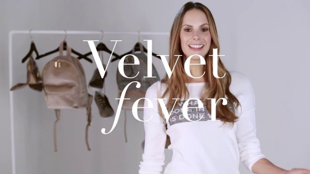 'Spring Fashion Report Velvet Fever'