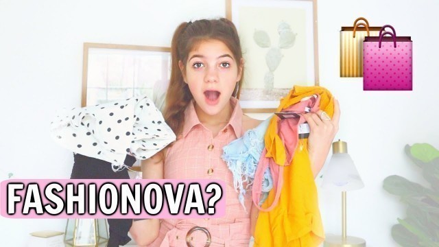 'Fashion Nova teen HONEST review try on haul! is it worth it? *BUYER BEWARE*'