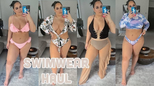 'SUMMER IS NOT CANCELLED! Fashion Nova Curve Swimsuit Try ON Haul //  The Best Plus Size Swimwear!'