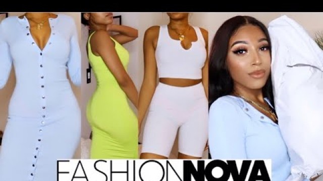 'FASHION NOVA POST QUARANTINE CUTE TRY ON HAUL ! | DARCIA DORILAS'