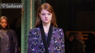 'Kenzo Fall/Winter 2013-14 Show | Paris Fashion Week PFW | FashionTV'