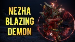 'Warframe: NEZHA BLAZING DEMON | EMPYRIAN SKIN COLLECTION'