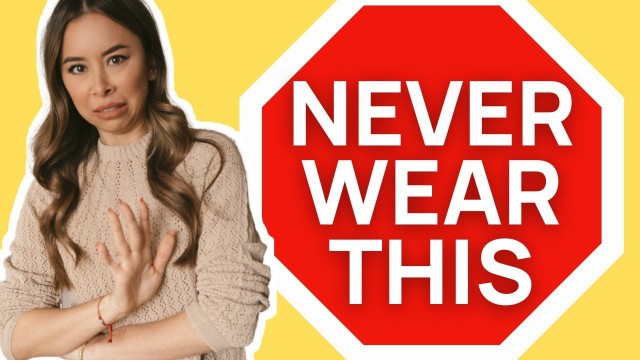 '21 Things Men Should NEVER Wear | Ashley Weston'