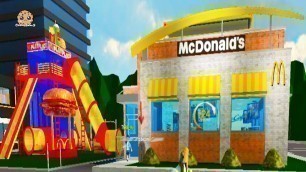 'Working At McDonalds Fast Food Restaurant - Cookie Swirl C Roblox Game Video'