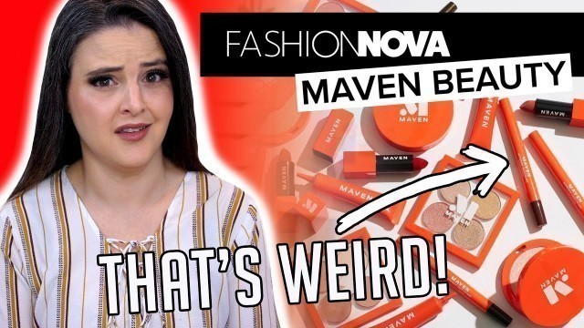 'Fashion Nova made some makeup... I gotta be honest... 