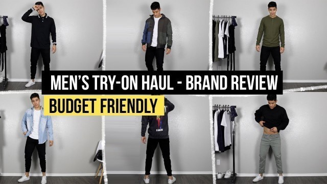 'AFFORDABLE MEN’S FASHION | TRY-ON HAUL & REVIEW | FASHION NOVA MEN'