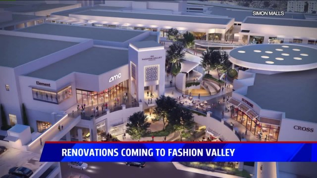 'Renovations Coming To Fashion Valley'