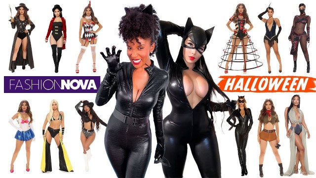 'Trying Fashion Nova\'s CRAZIEST Halloween Costumes 2021 *they did it again!*'