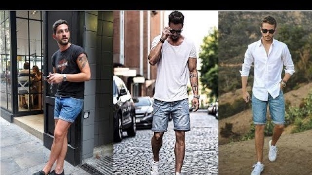 'Denim Shorts Ideas For Men/2018 Men\'s Fashion'