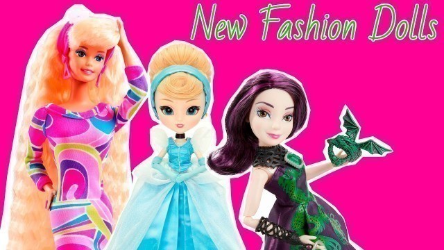 'New Fashion Dolls - Barbie Totally Hair, Pullip Disney Princess Cinderella, Descendants Jewel-BiLee'