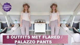 'FLARED / PALAZZO PANTS COMBINEREN | Ultimate Fashion Challenge #10'