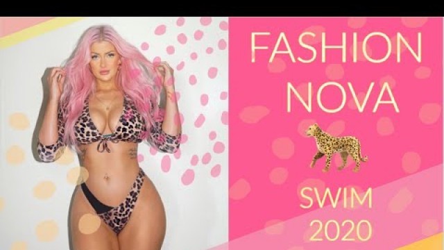 'FASHION NOVA BIKINI HAUL 2020'