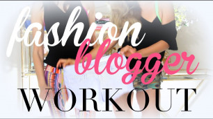 'The ULTIMATE Fashion Blogger Workout with Chriselle Lim'