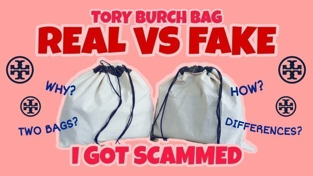 'TORY BURCH REAL VS FAKE : A Perry Detailed Bag Comparison'