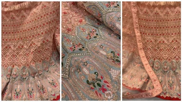 'Wedding Lehenga Designs 2021 With Price 2500 || Suhaag Silk Store Ludhiana'