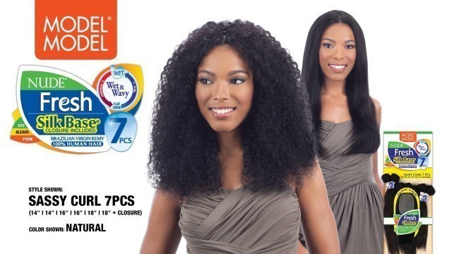 'MODEL MODEL NUDE Fresh Silk Base Sassy Curl 7PCS'