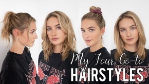 'How I Style My Hair | Easy & Simple Model Hair Styles | Sanne Vloet'