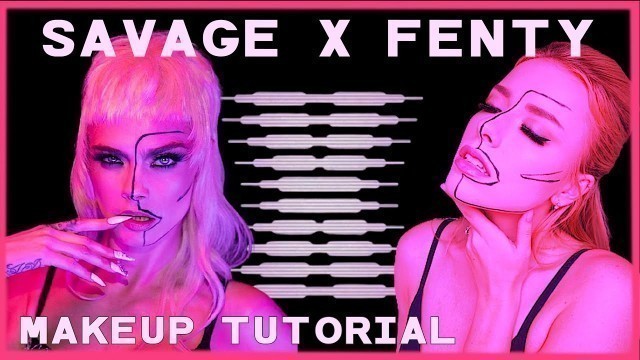 'SAVAGE X FENTY FASHION SHOW 2020 MAKEUP TUTORIAL | SLAVIC CHIC'