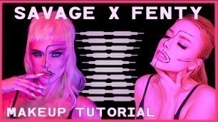 'SAVAGE X FENTY FASHION SHOW 2020 MAKEUP TUTORIAL | SLAVIC CHIC'