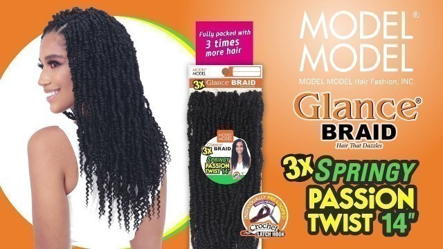 'Model Model 3X Springy Passion Twist 14\"'