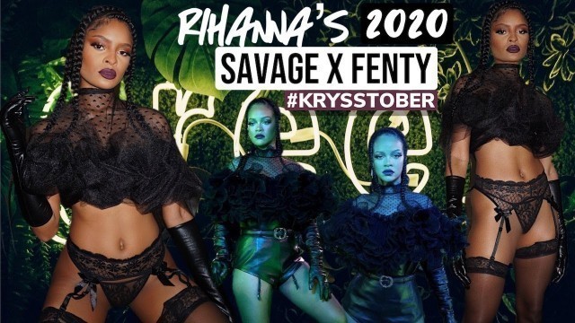 'Rihanna Savage X Fenty Show 2020 | HAIR + MAKEUP | Kryssober 2'