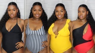 'Swimsuit Try On Haul (PLUS SIZE) Fashion Effects Store MSTOOFINE'