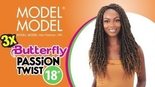 'Model Model 3X Butterfly Passion Twist 18\"'