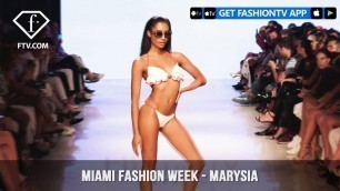 'Marysia Cute Swimwear Miami Swim Week Art Hearts Fashion 2019 | FashionTV | FTV'