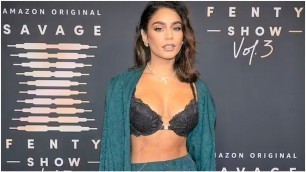 'Vanessa Hudgens Bra Slips at Rihanna\'s Savage X Fenty show'