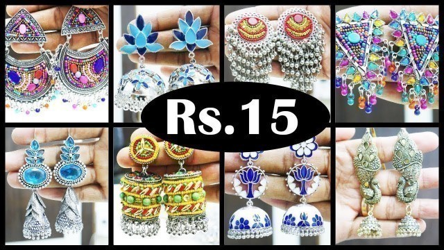 'Rs.15/. Onwards Exclusive Oxidized Jewel Collections @ Wholesale Price RK Fashion +91 97895 26319'