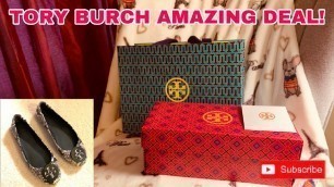 'AMAZING DEAL ON TORY BURCH SHOES! Unboxing'