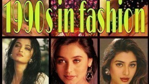 'Fashion in 1990\'s #fashion #bollywood'